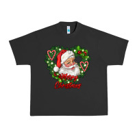 Pigment Black merry christmas santa Urban Heavy Tee - RanaPortraitStore