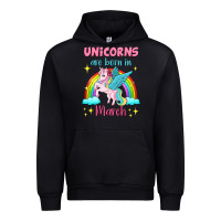 Black unicorns are born in march Urban Hoodie - Jasminsmagicworld