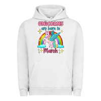 Pigment Lunar Rock unicorns are born in march Urban Hoodie - Jasminsmagicworld