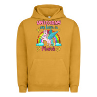 Pigment Peanut Butter unicorns are born in march Urban Hoodie - Jasminsmagicworld