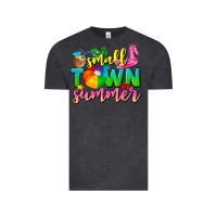 Vintage Black small town summer tbw Vintage Tee - texasbilliewilder