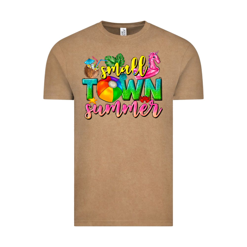 Small Town Summer Tbw Vintage Tee by texasbilliewilder | Teevron