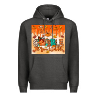 Charcoal Heather gobble til you wobble tumbler Premium Hoodie - MaliasSmallBusiness