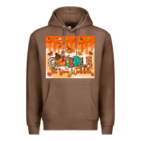 Chestnut gobble til you wobble tumbler Premium Hoodie - MaliasSmallBusiness