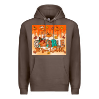 Coffee gobble til you wobble tumbler Premium Hoodie - MaliasSmallBusiness