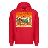 Red gobble til you wobble tumbler Premium Hoodie - MaliasSmallBusiness