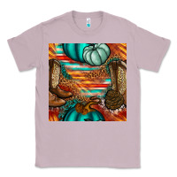 Lilac western thanksgiving seamless pattern Classic Tee - BundleAndBundleShop