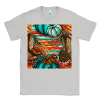 Moon Dust western thanksgiving seamless pattern Classic Tee - BundleAndBundleShop