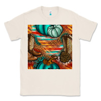 Natural western thanksgiving seamless pattern Classic Tee - BundleAndBundleShop