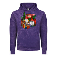 Cloud Purple Christmas Truck And Gnome Vintage Hoodie - RanaPortraitStore