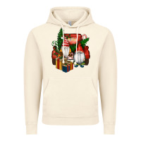 Vintage Artic Christmas Truck And Gnome Vintage Hoodie - RanaPortraitStore