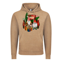 Vintage Coffee Christmas Truck And Gnome Vintage Hoodie - RanaPortraitStore
