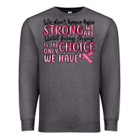 Charcoal Heather breast cancer malia Premium Sweatshirt - MaliasSmallBusiness
