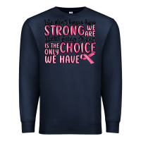 Navy breast cancer malia Premium Sweatshirt - MaliasSmallBusiness