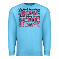 Ocean Blue breast cancer malia Premium Sweatshirt - MaliasSmallBusiness