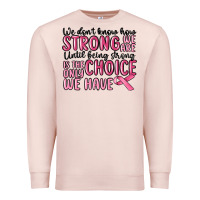 Pale Pink breast cancer malia Premium Sweatshirt - MaliasSmallBusiness
