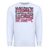 White breast cancer malia Premium Sweatshirt - MaliasSmallBusiness