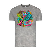 Cloud Rock 90's country cassette tapes Vintage Tee - Zillion Design Studio