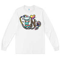 White Rn Long Sleeve Tee - CowhideDigitalArt