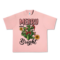 Salmon merry and bright with cactus Urban Heavy Tee - RanaPortraitStore
