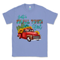 Colony Blue just a small town girl with car Classic Tee - HRA Design Shop