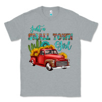 Heather Grey just a small town girl with car Classic Tee - HRA Design Shop