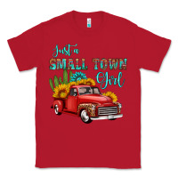 Red just a small town girl with car Classic Tee - HRA Design Shop