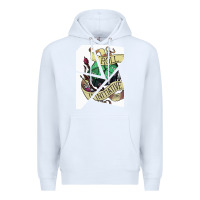 White ROLL INITIATIVE Premium Hoodie - Bettercallsaul