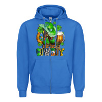 True Royal one lucky  cowboy with hat and boots Zipper Hoodie - AdoDesignShop
