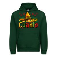 Forest Green Cuanto my fourth mexican birthday Urban Hoodie - Jasminsmagicworld