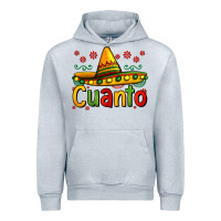 Heather Grey Cuanto my fourth mexican birthday Urban Hoodie - Jasminsmagicworld