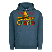 Pigment Midnight Navy Cuanto my fourth mexican birthday Urban Hoodie - Jasminsmagicworld