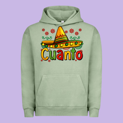 Cuanto My Fourth Mexican Birthday Urban Hoodie Designed By Jasminsmagicworld