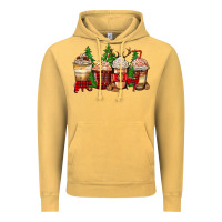 Vintage Mustard lumberjack coffee cups Vintage Hoodie - Zillion Design Studio
