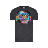 Vintage Black racing mini Vintage Tee - Zillion Design Studio