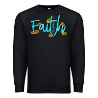 Black faith Premium Sweatshirt - MaliasSmallBusiness
