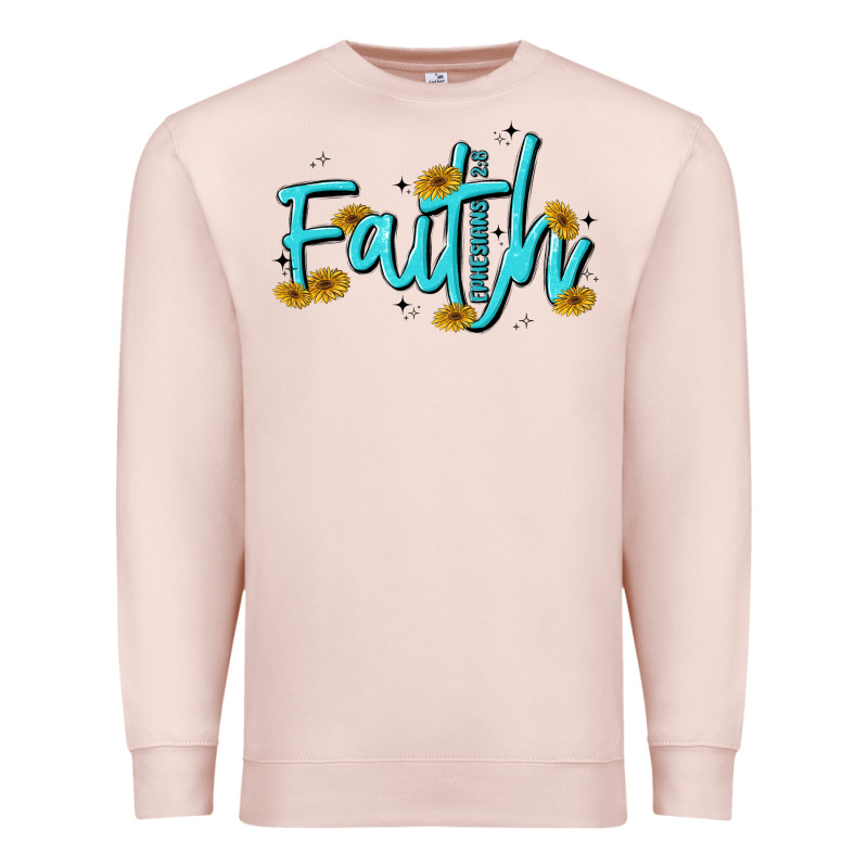 Faith Premium Sweatshirt by MaliasSmallBusiness | Teevron