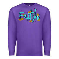 Purple faith Premium Sweatshirt - MaliasSmallBusiness