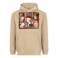 Mushroom merry christmas goats Heavyweight Hoodie - Jasminsmagicworld