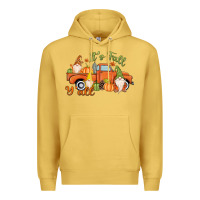 Antique Gold It's Fall Y'all Gnome Premium Hoodie - MaliasSmallBusiness