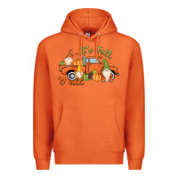 Carrot It's Fall Y'all Gnome Premium Hoodie - MaliasSmallBusiness