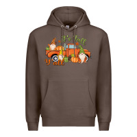 Coffee It's Fall Y'all Gnome Premium Hoodie - MaliasSmallBusiness