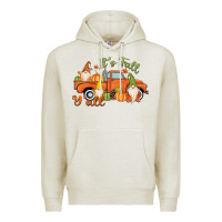 Oatmeal Heather It's Fall Y'all Gnome Premium Hoodie - MaliasSmallBusiness