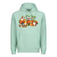 Seafoam It's Fall Y'all Gnome Premium Hoodie - MaliasSmallBusiness