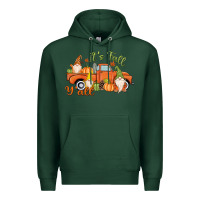 Sports Green It's Fall Y'all Gnome Premium Hoodie - MaliasSmallBusiness
