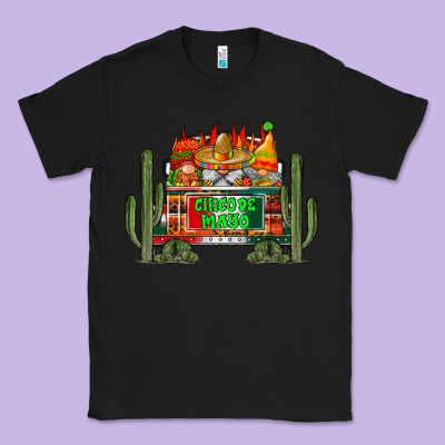 Cinco De Mayo Truck Classic Tee Designed By Racoondesign