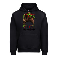 Black christmas merry mama Urban Hoodie - Jasminsmagicworld