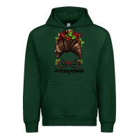 Forest Green christmas merry mama Urban Hoodie - Jasminsmagicworld