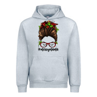 Heather Grey christmas merry mama Urban Hoodie - Jasminsmagicworld
