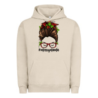 Pigment French Oak christmas merry mama Urban Hoodie - Jasminsmagicworld